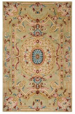 SAFAVIEH Handmade Savonnerie Gunnvor Traditional Oriental Wool Rug