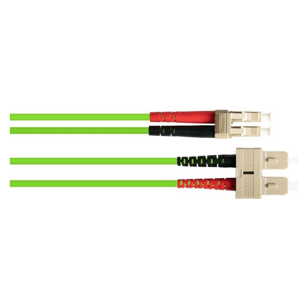 Kabelmeister Patchkabel LWL Duplex OM5 (Multimode, 50/125) LC/SC, LSZH, austauschbare Polarität, 15m (15 m) (SO-37826)