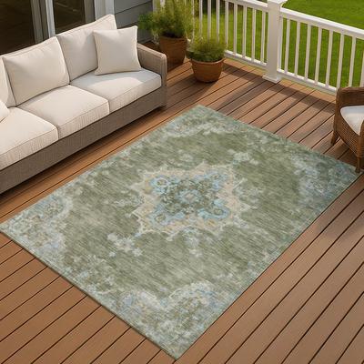 Addison Rugs Machine Washable Indoor/ Outdoor Traditional Tabriz Chantille Rug