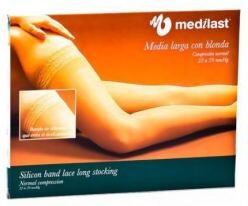 Medilast Medium Long Beige Lace Big size
