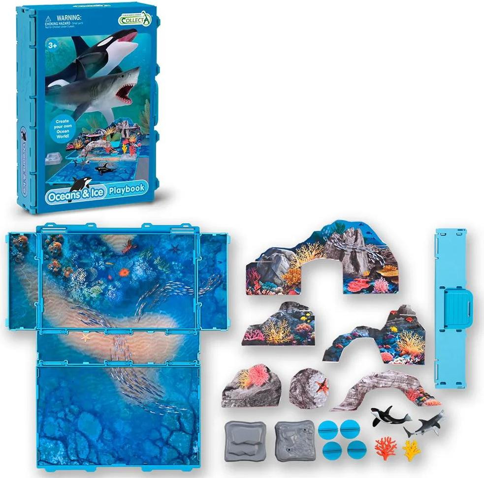 Collecta Mariene Wereld educatief speelgoed blauw