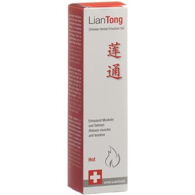 Liantong Chinese Herbal Emulsion Gel Hot 75 ml