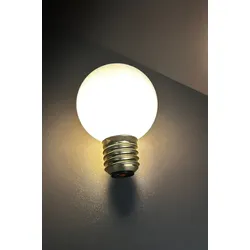 Deko Glühbirne LED mit Kabel USB 9,5cm