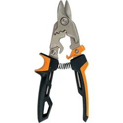 Fiskars, Schere, PowerGear Aviation Tin Shears Bulldog (29 cm)