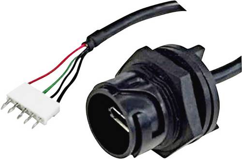 Bulgin Micro-USB B Einbaubuchse Buchse, Einbau Buccaneer 4000 Passend für: PXP4040 PXP4043/B Inhalt: 1St.