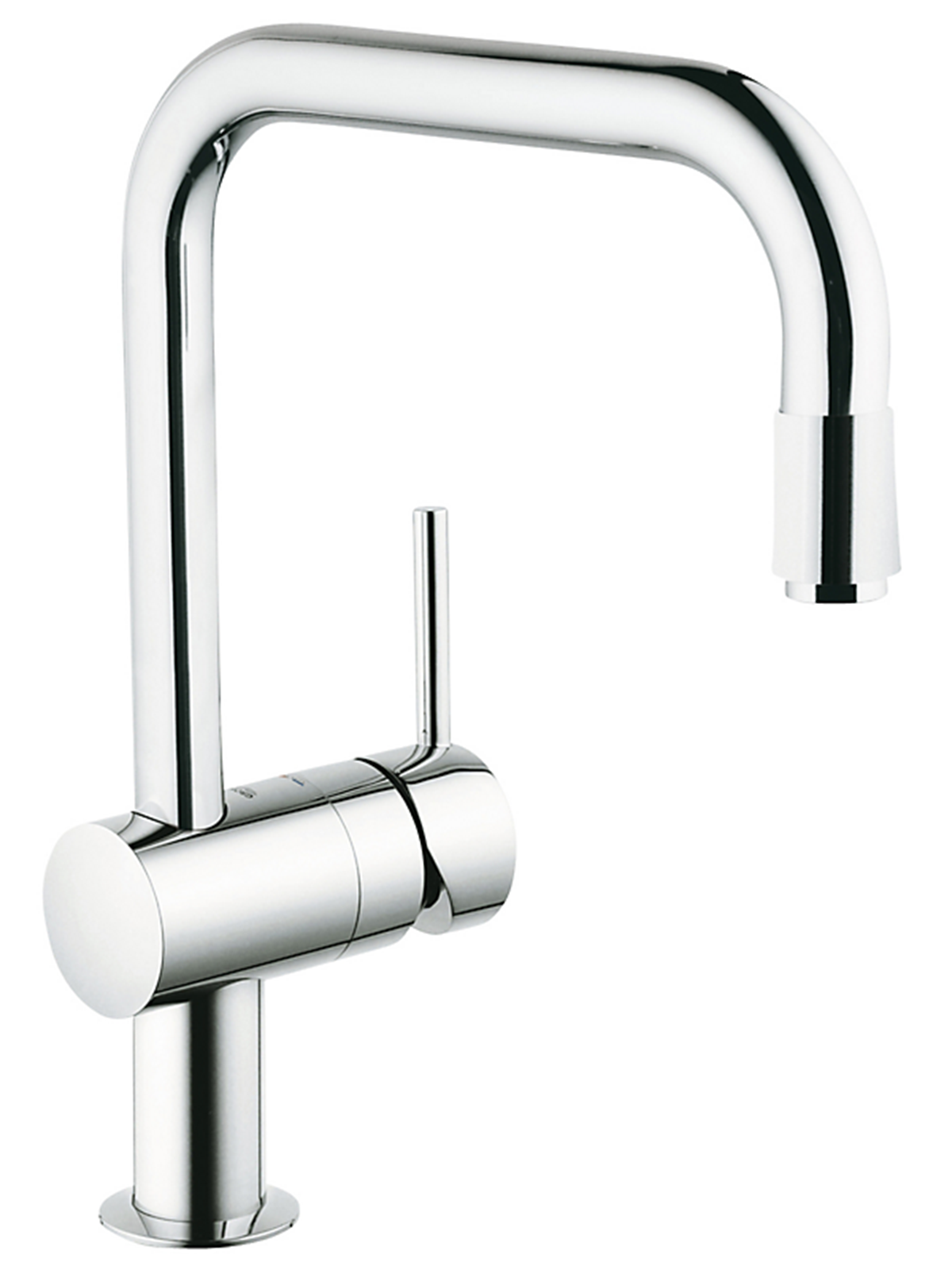Grohe Minta Kitchen faucet with pull-out U-spout Chrome