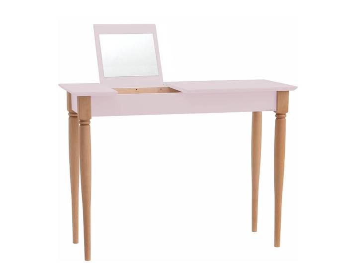 Coiffeuse 105cm Rose foncé/Rose clair