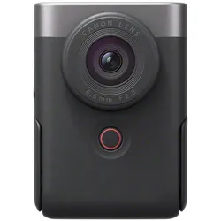 Canon PowerShot V10 Erweitertes Vlogging-Kit (20.90 Mpx, 30p), Videokamera, Silber