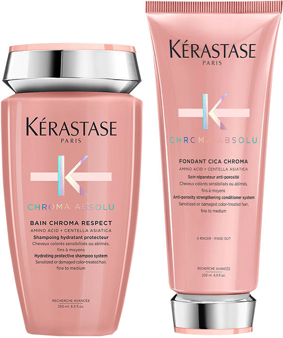 Kérastase Chroma Absolu Bain Respect Shampoo 250ml and Chroma Absolu