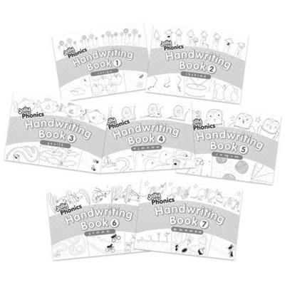 Jolly Phonics Handwriting Books Complete Set (1-7), Taschenbuch von Jolly Learning, Jolly Learning Ltd, 978-1-84414-038-1