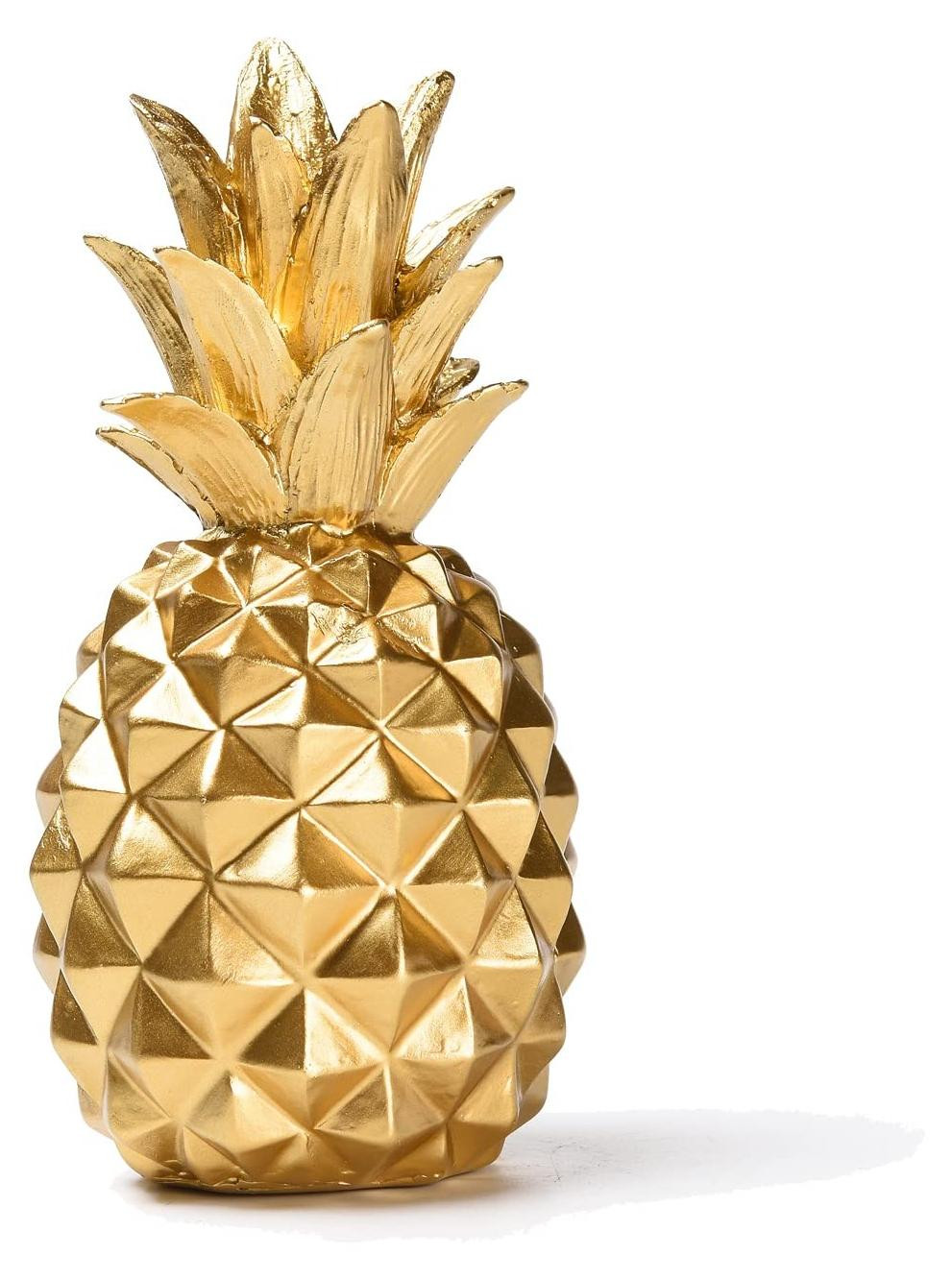 Moderne Ananas Decoratie voor op Tafel