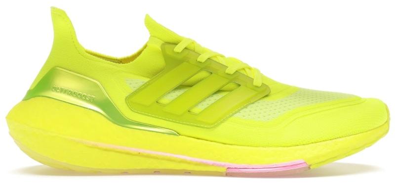 adidas Ultra Boost 21 Solar Yellow - EU 44 2/3