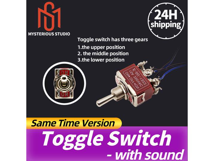 Mysterious Studio Escape Room Prop Escape Game Mechanism Props Electronic Puzzle superb 1987 GY  Toggle switch 3 Position Versio