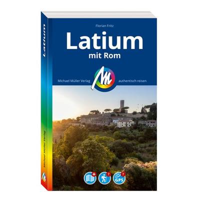MICHAEL MÜLLER Reiseführer Latium mit Rom, Taschenbuch von Florian Fritz, Michael Müller Verlag, 978-3-96685-395-8