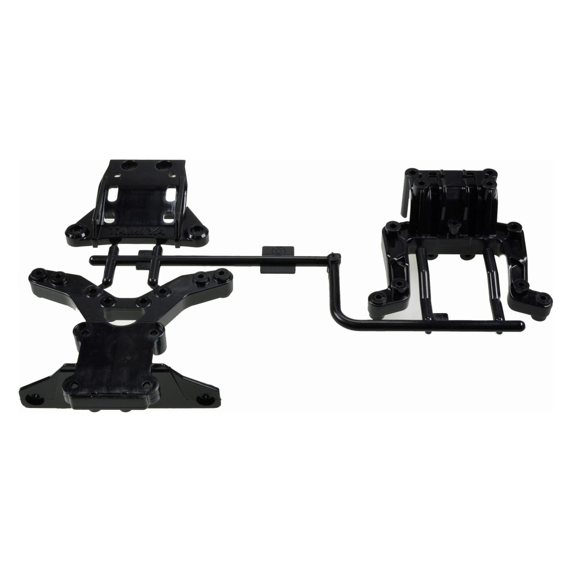 Tamiya DT-02 C-Teile Dämpferbrücken vorn/hinten (319005987)