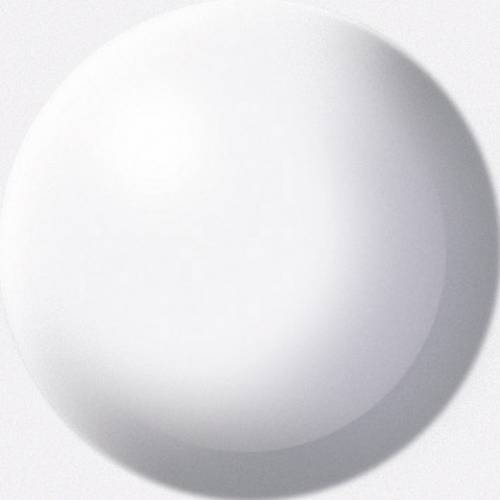 Revell 36301 Aqua-Farbe Weiß (seidenmatt) Farbcode: 301 RAL-Farbcode: 9010 Dose 18ml