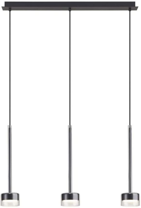 Mantra Suspension en verre transparent Transparent 72x200x72cm