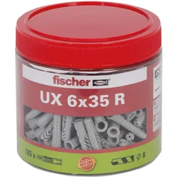 Fischer, Dübel, Universaldübel UX 6x35 R Dose (1 Stk.)