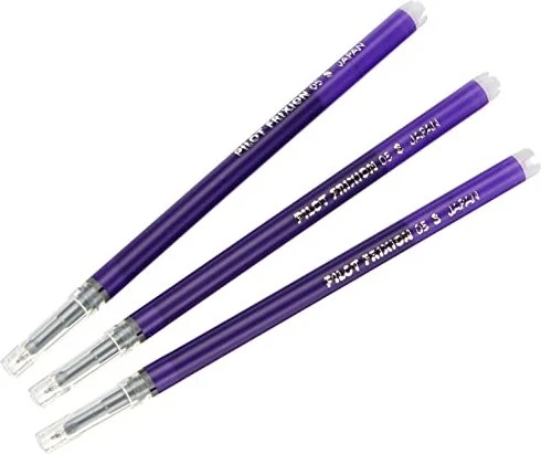 PILOT Gelschreibermine lila 0,3 mm 3 St.