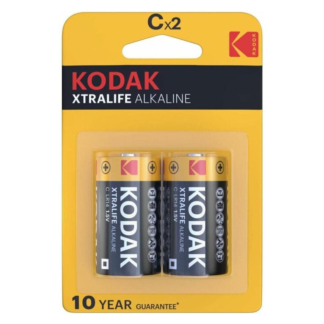 Kodak Xtralife Single-use battery C LR14 Alkaline - Batterie (1 Stk., C, 7000 mAh) (30952041)