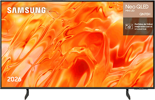 TV Neo QLED 55" - Samsung TQ55QN70HAUXXC, UHD 4K, NQ4 AI Gen1, Smart TV, Full AI, Wifi, Negro