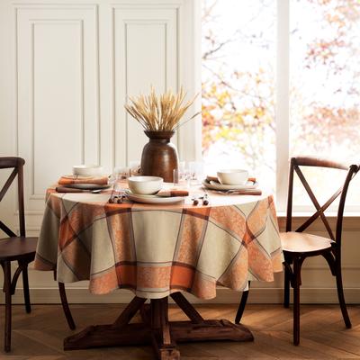 Threadmade Autumnal Harvest Jacquard Tablecloth