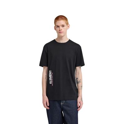 T-Shirt ELEMENT "Throw Up", Herren, Gr. L, schwarz (flint schwarz), Obermaterial: 100% Baumwolle., Shirts T-Shirt
