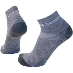 smartwool Zero Cushion Ankle Damen Wandersocken - light grey - S