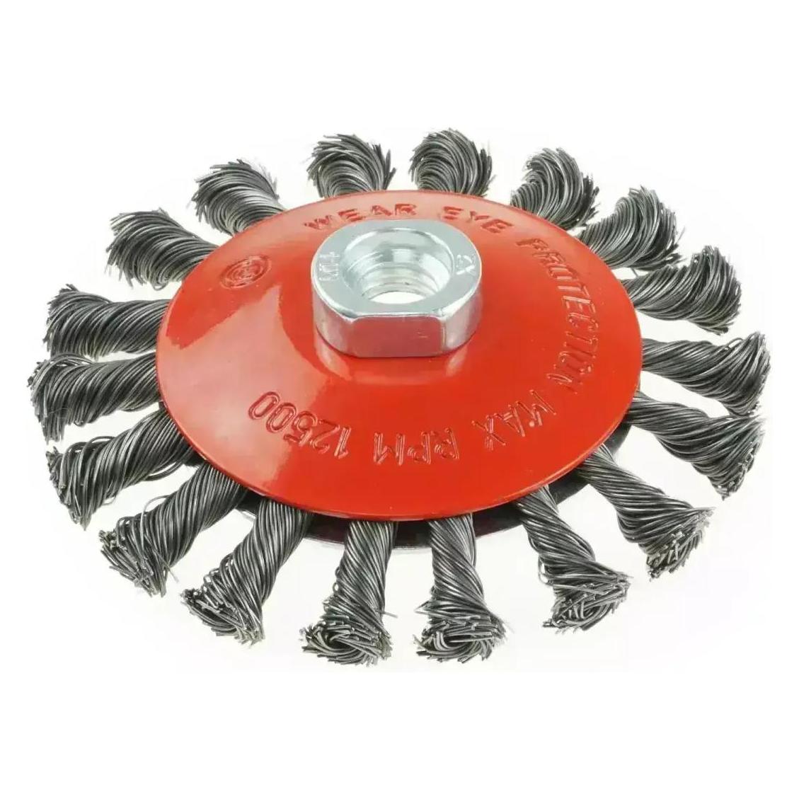 Dedra Drahtbürste, M14, verdrehter Stahldraht (F40-115)
