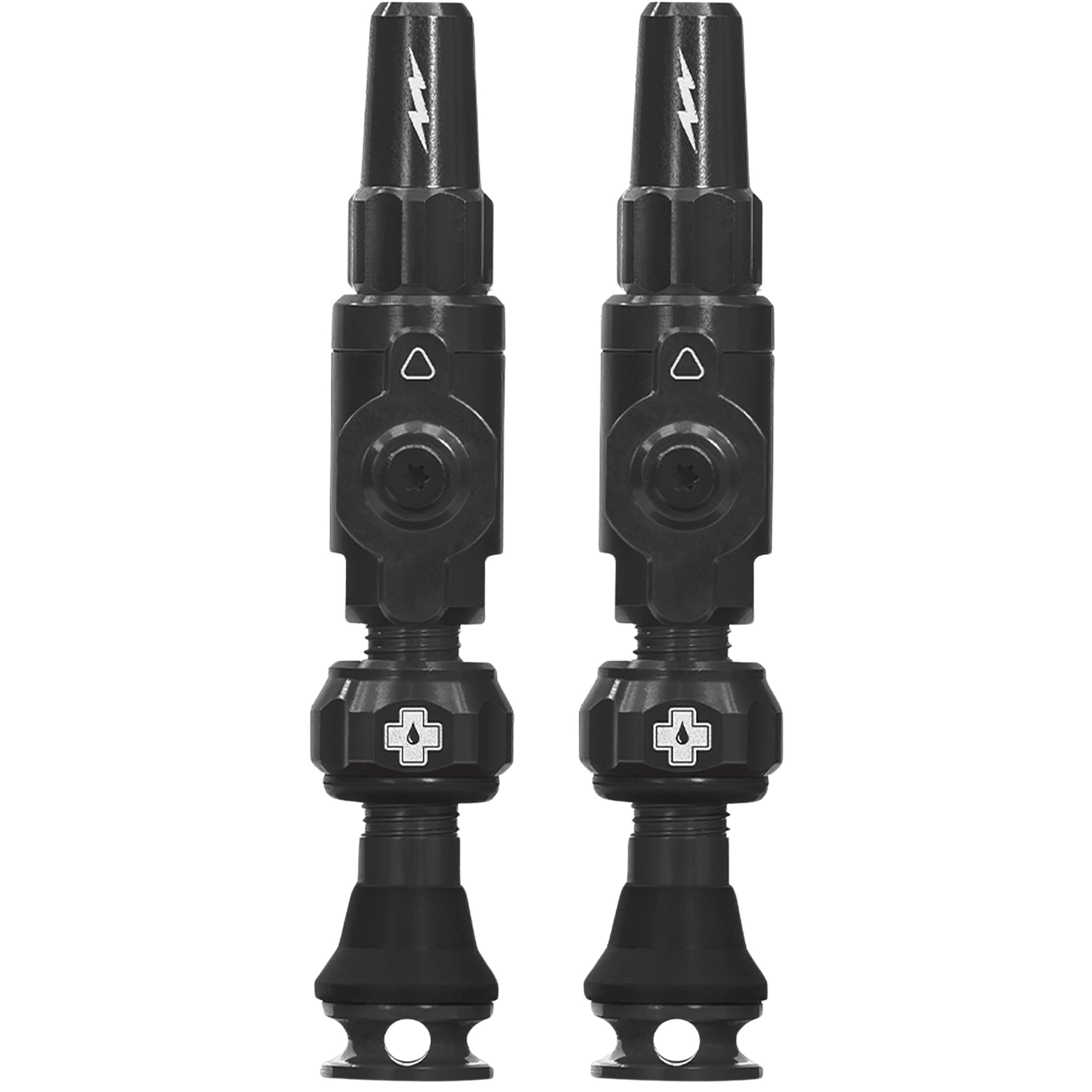 Muc Off Tubeless Valves Big Bore Lite Fahrradwerkzeug & Fahrradpflege black Größe 45mm
