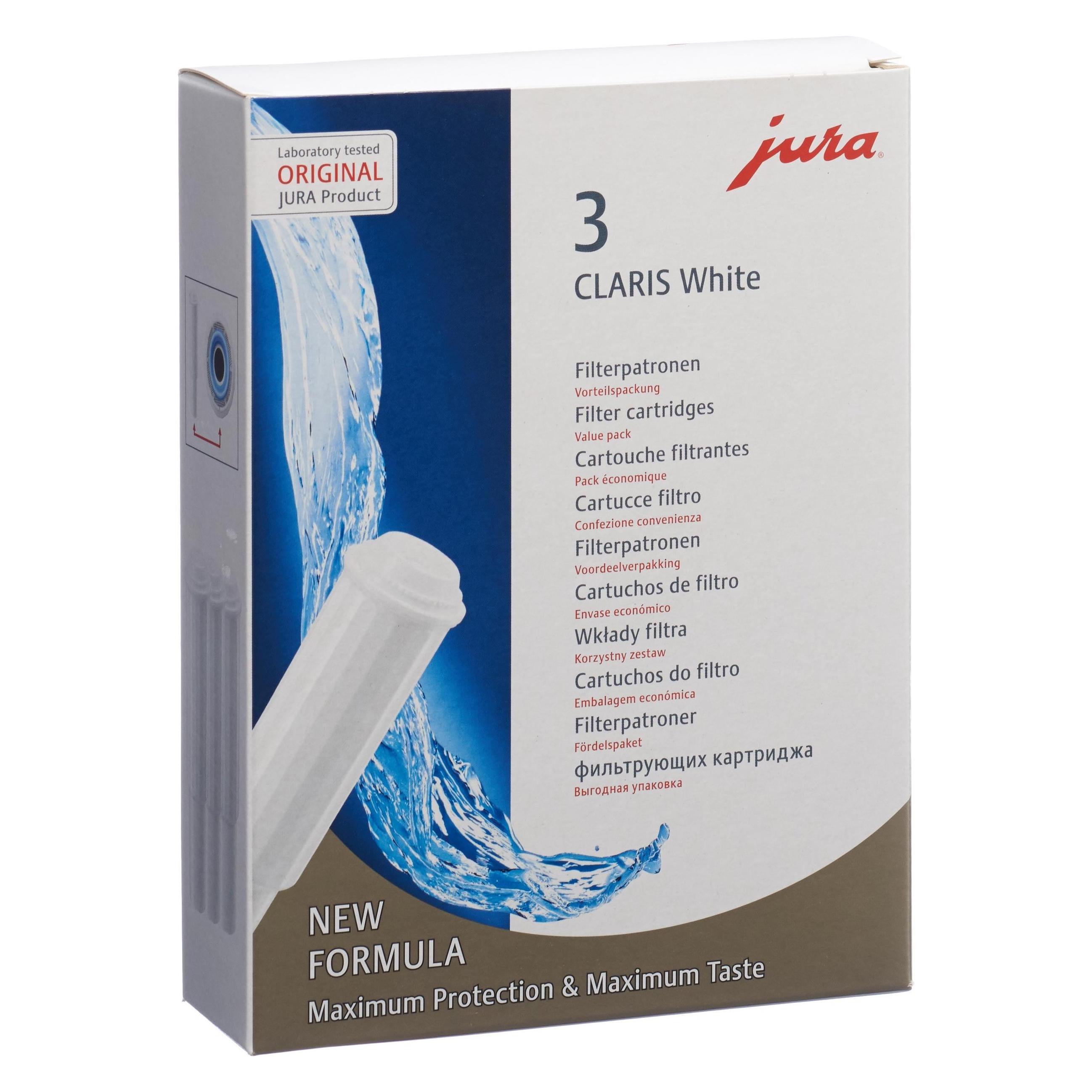Jura Filterpatrone CLARIS White 3er-Set für IMPRESSA C5 (3x) (68739)