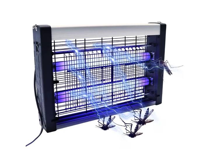 Lampe anti-moustiques haute puissance 20W/30W/40W, Zapper électrique Commercial pour grandes zones, piège à insectes UV pour usage extérieur et intérieur