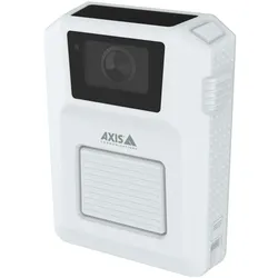 Axis W102 BODY WORN CAMERA (1920 x 1080 Pixels), Netzwerkkamera, Weiss