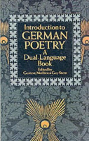 Gustave Mathieu - Introduction to German Poetry: A Dual-Language Book (Dual-Language Books) - Preis vom 30.09.2026 22:30:23 h