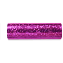 Glitzer Luftschlangen pink holografisch