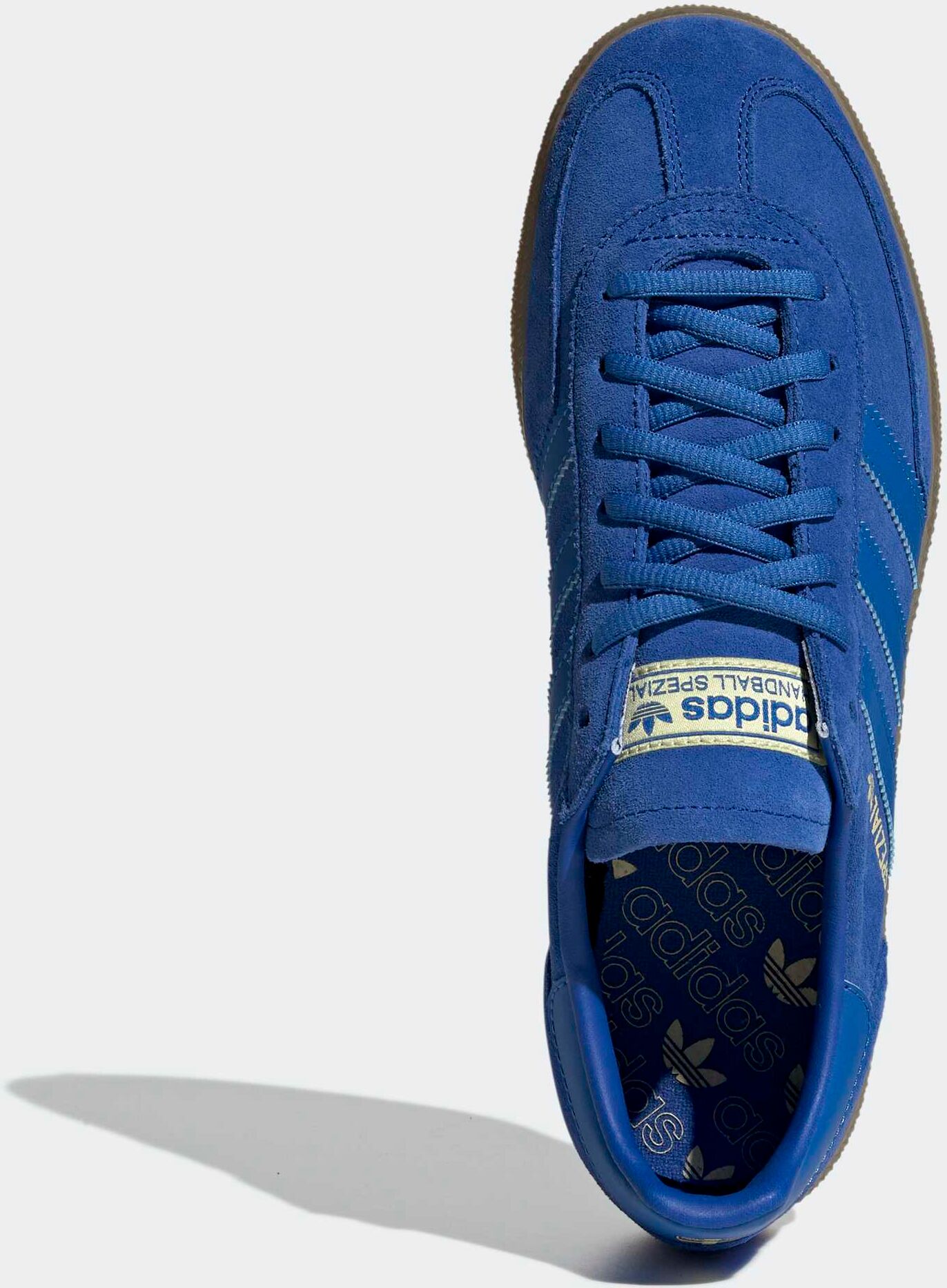 Sneaker ADIDAS PERFORMANCE "HANDBALL SPEZIAL", Herren, Gr. 40, blau (royblu, none, none, schweden), Leder, Schuhe Sneaker, WM 2026 Edition (Länderschuhe) royblu, none, none, schweden 40