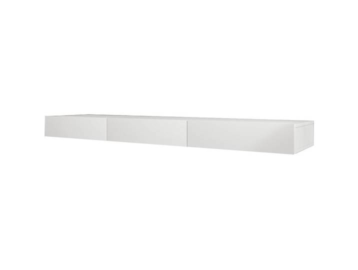 TV-Möbel Georis Weiß Holzwerkstoff B 140 cm - TV-Möbel