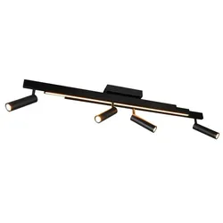 Trio LED-Strahler Xeno Alu, Eisen, Stahl & Metall Schwarz