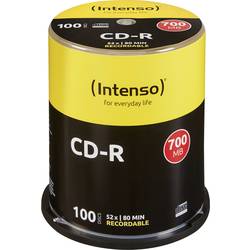 Intenso 1001126 CD-R 80 Rohling 700 MB 100 St. Spindel