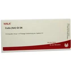 Cutis feti GL D 6 Ampullen 10X1 ml