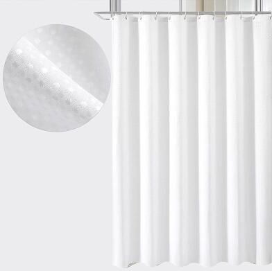 LightInthebox Plain Waffle Polyester Shower Curtain 180cm180cm(7070)Bathroom Curtains, Sanitary Partition Curtains, Shower Curtains