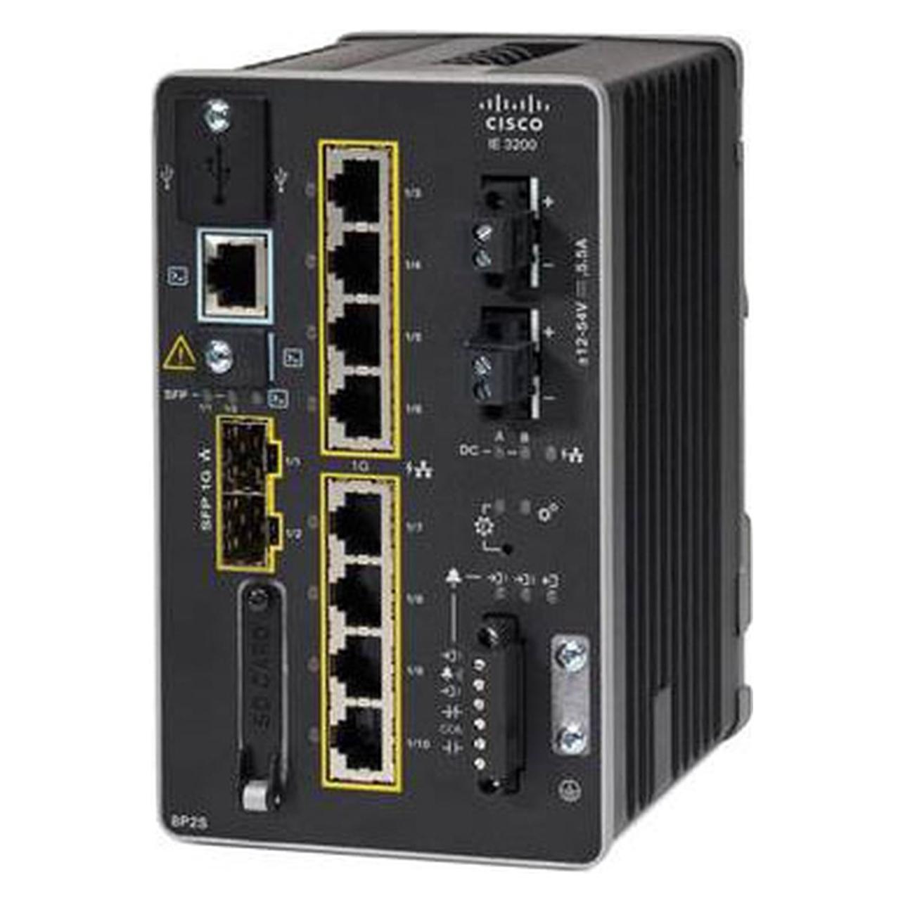 Cisco IE-3200-8P2S-E Network Essentials Switch (10 Ports) (IE-3200-8P2S-E)