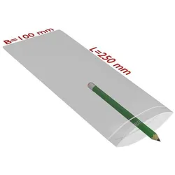 Transpak, Verpackungsmaterial, Druckverschlussbeutel Masse 100x250mm Stärke 50μ PE transparent (1000 Stk.)