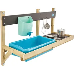 Tchibo - Anbau-Holz-Kinderspielküche »Deluxe« - braun