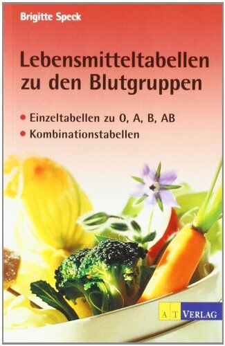 Brigitte Speck - Lebensmittel-Tabellen zu den Blutgruppen - Preis vom 14.10.2026 23:07:16 h