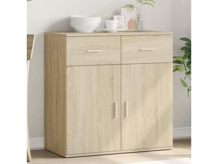 HEFZGDB Weißes Sideboard aus Holzwerkstoff für Wohnzimmer, Langlebiges Sideboard aus Holzwerkstoff leicht zu reinigen, Robustes mit hoher Stabilität und Feuchtigkeitsbeständigkeit