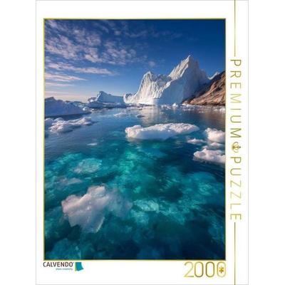 CALVENDO Puzzle Grönland - Ilulissat Eisfjord | 2000 Teile Lege-Größe 90x67cm Foto-Puzzle für glückliche Stunden, von , Calvendo Puzzle