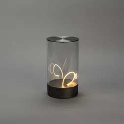 Edison M USB-LED-Tischleuchte anthrazit