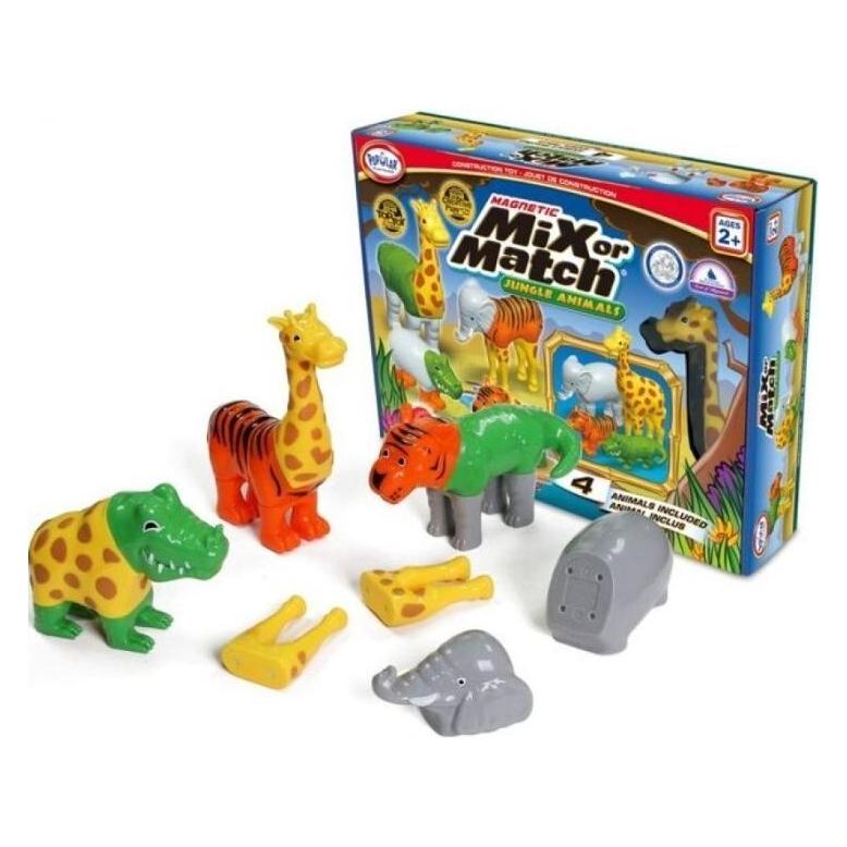 Popular Playthings Magnetic Mix or Match Animals (62000)