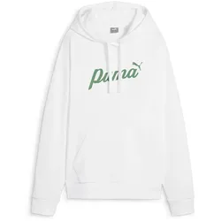 PUMA Essentials+ Script Hoodie Damen 02 - PUMA white XL